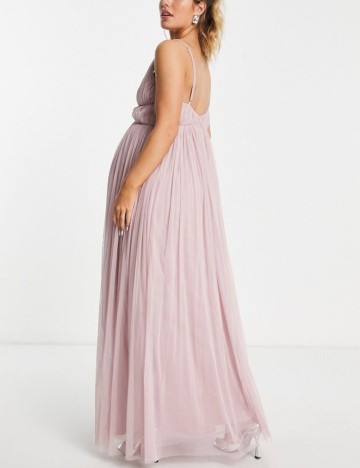 Rochie maxi Beauut, roz