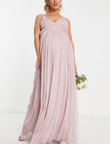 Rochie maxi Beauut, roz