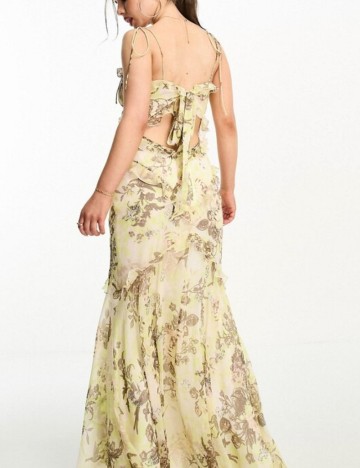 Rochie maxi ASOS, mix culori