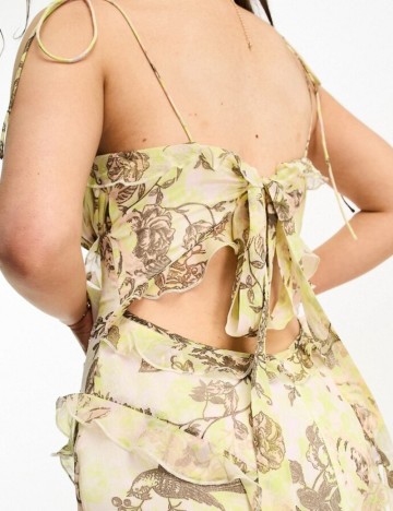Rochie maxi ASOS, mix culori