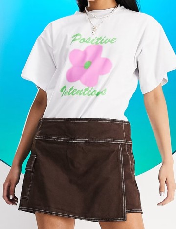 Fustă Pantalon ASOS, maro