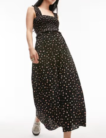 Rochie maxi Topshop, negru