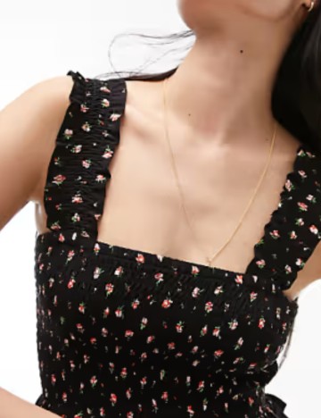 Rochie maxi Topshop, negru