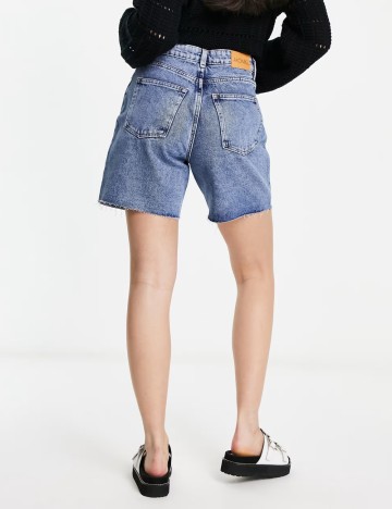 Pantaloni scurți de blugi Monki, albastru
