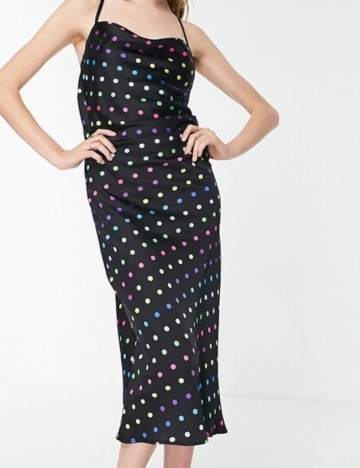 Rochie midi Lola May, negru