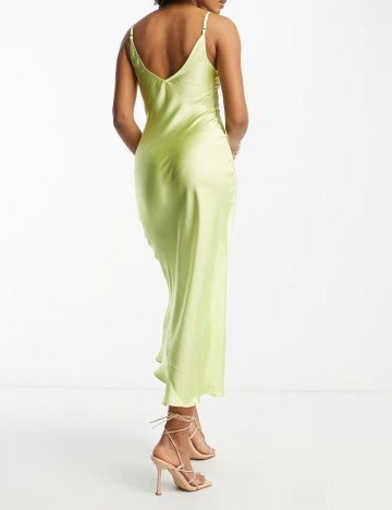 Rochie midi ASOS, lime