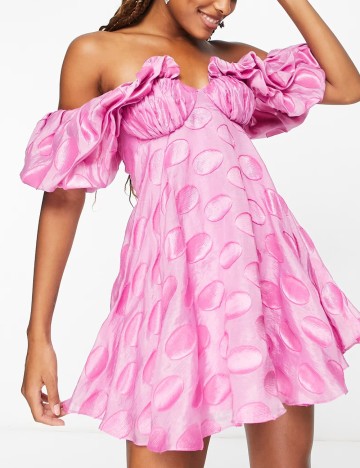 Rochie mini ASOS, roz