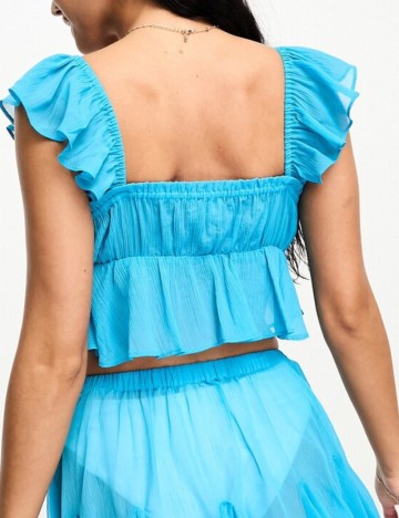 Top ASOS, albastru