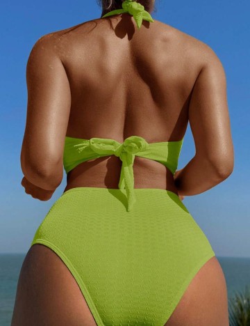 Costum de baie Shein, verde