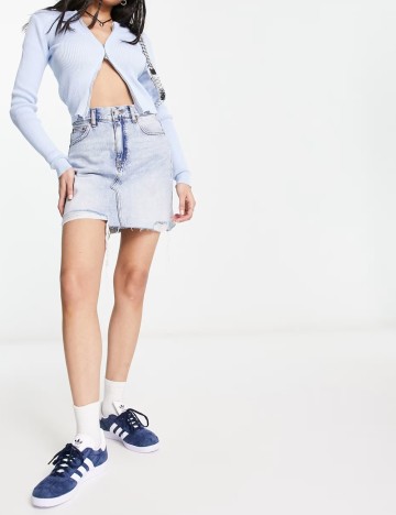 Fustă mini Dr. Denim, albastru