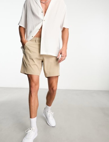 Pantaloni scurți Hollister, bej