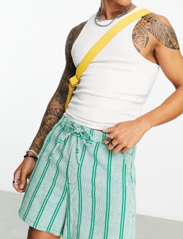 Pantaloni scurți ASOS, verde