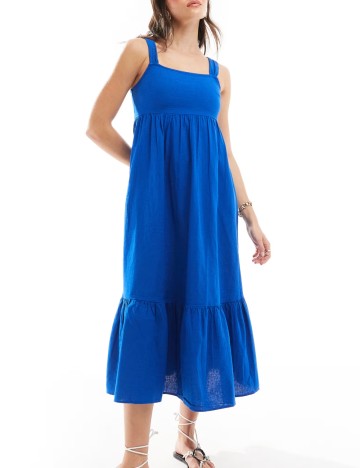 Rochie midi New look, albastru
