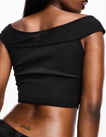 Top ASOS, negru