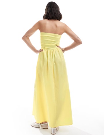Rochie maxi ASOS, galben