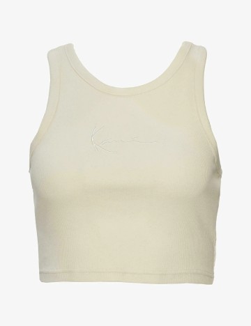 Top Karl Kani, crem
