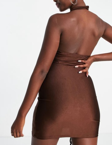 Rochie mini ASOS, maro