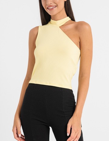 Top Vero Moda, galben