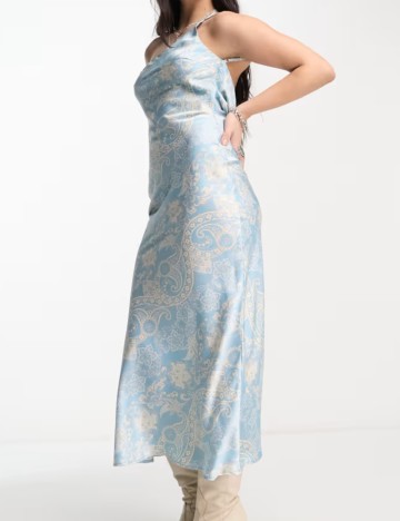 Rochie midi Emory Park, albastru