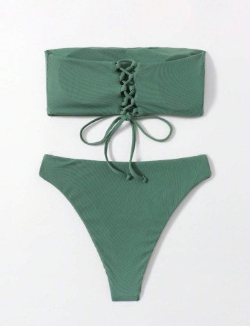 Costum de baie Shein, verde