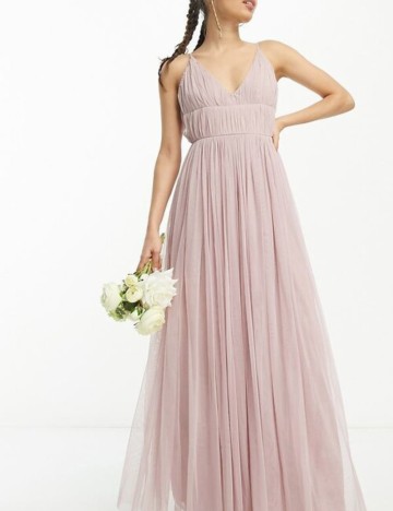 Rochie maxi Beauut, roz