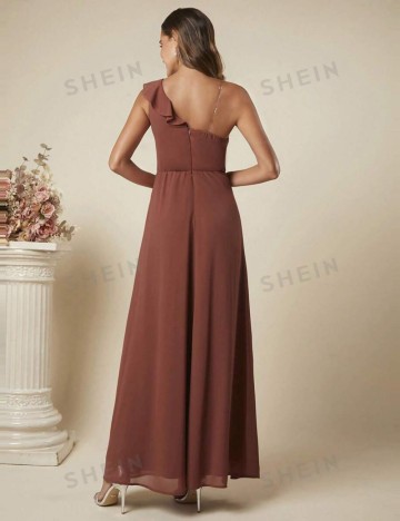 Rochie maxi Shein, cărămiziu
