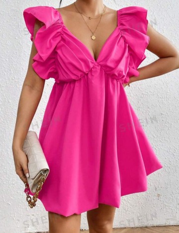 Rochie mini Shein, roz