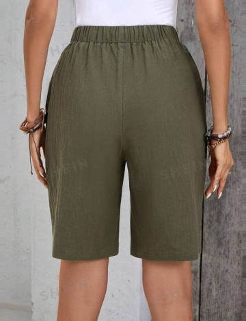 Pantaloni scurți Shein, kaki