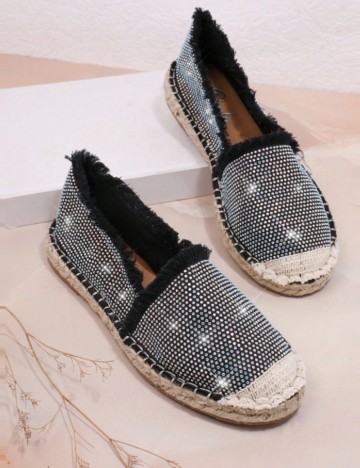 Espadrile Shein, negru