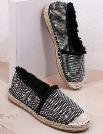 Espadrile Shein, negru