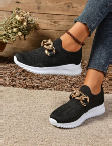 Pantofi Sport Shein, negru