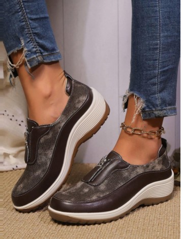 Pantofi Shein, maro