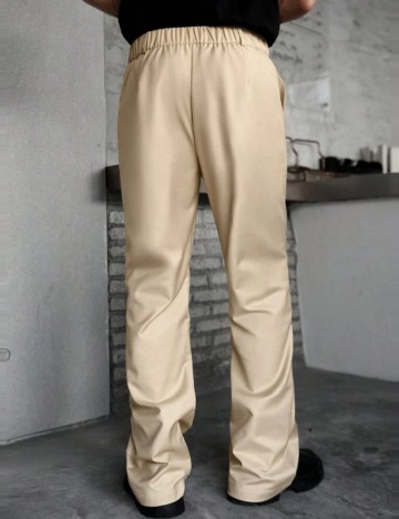 Pantaloni Shein Curve+, bej