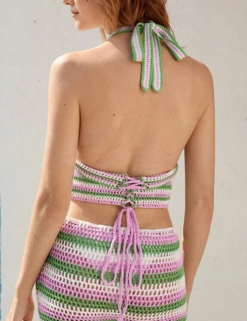 Top Shein, mix culori