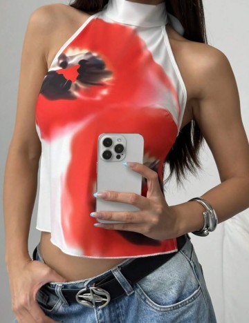 Top Shein, mix culori