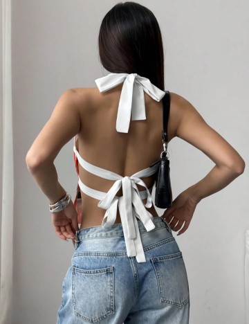 Top Shein, mix culori