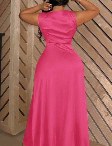 Rochie midi Shein, roz