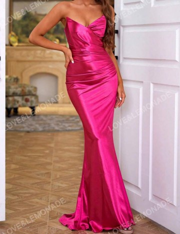 Rochie maxi Shein, roz