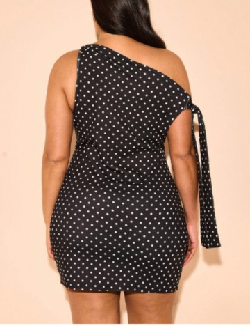 Rochie mini Shein Curve+, negru
