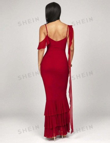 Rochie midi Shein, roșu