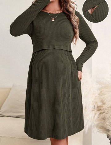 Rochie mini Shein, kaki