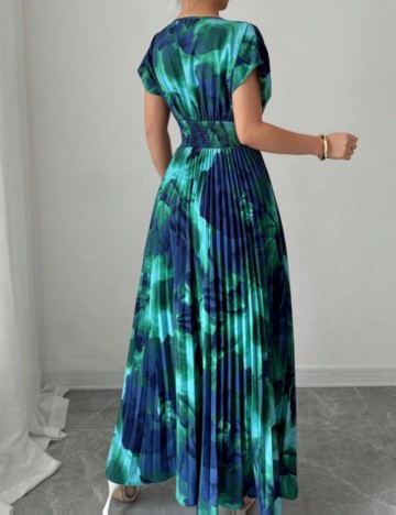Rochie maxi Shein, mix culori