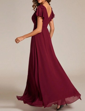 Rochie maxi Shein, vișiniu