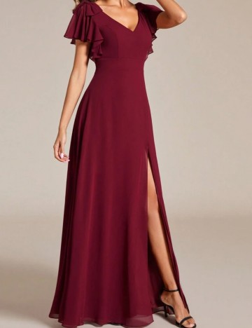 Rochie maxi Shein, vișiniu