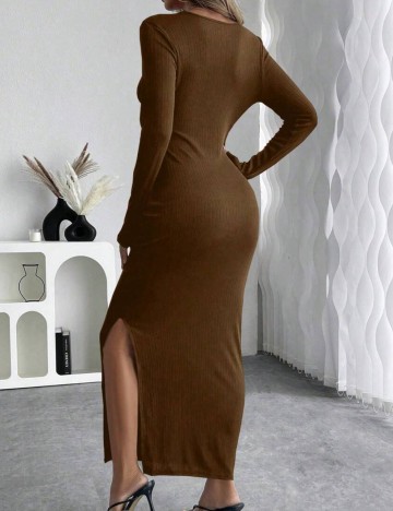 Rochie maxi Shein, maro