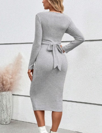 Rochie maxi Shein, gri