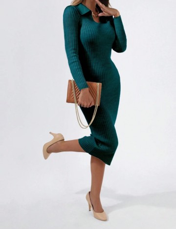 Rochie maxi Shein, verde