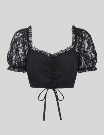 Top Shein, negru