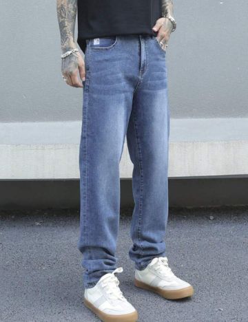 Jeans Shein, albastru