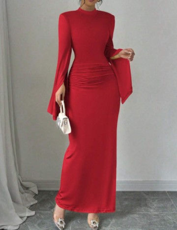 Rochie maxi Shein, roșu